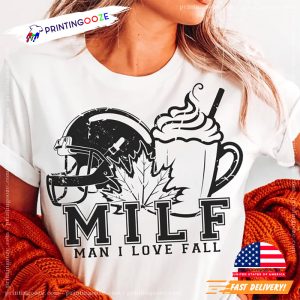 MILF Man I Love Fall Humor Fall Season Comfort Colors T shirt 3