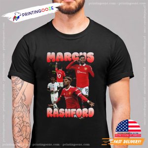 Marcus Rashford Manchester United Vintage 90s T shirt 1