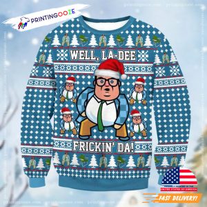 Matt Foley Saturday Night Live Ugly Christmas Sweater