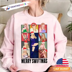 Merry Swiftmas Taylor Xmas Art T shirt 2