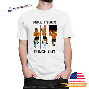 Mike Tyson Punch Out Video Game 80s T shirt 1