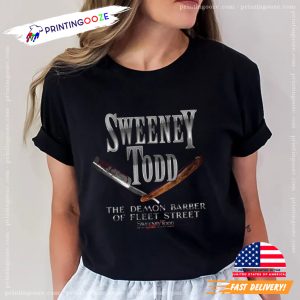 Movie Sweeney Todd Realistic Razor T-Shirt