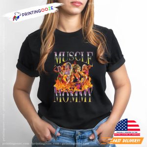 Muscle Mommy Funny Weightlifting Shirt 1