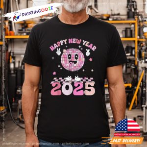 New Year's Eve 2025 Disco Ball T-shirt