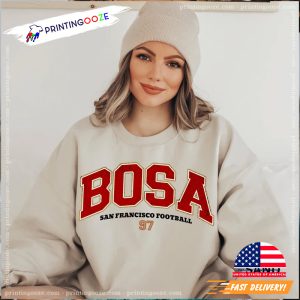 Nick Bosa San Francisco Football Shirt 3