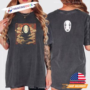 No Face Spirited Away Ghibi Comfort Colors T shirt 1