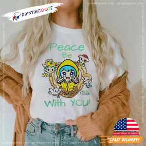 Peace Be With You luce vatican mascot T shirt