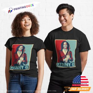 Retro Hope Style Kenny G Portrait Tee