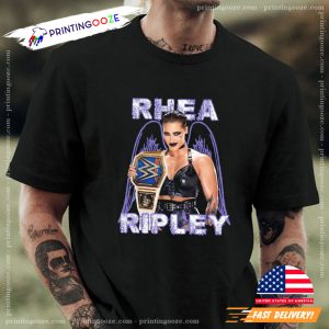 Rhea Ripley WWE Angel T shirt 2