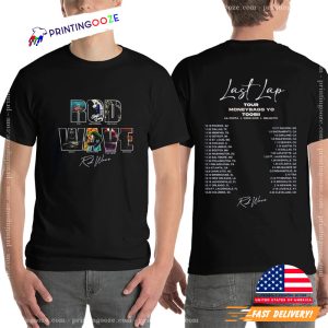 Rod Wave Last Lap 2024 Tour 2 Side T shirt 2