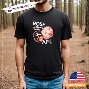 Rosé And Bruno Mars APT Bootleg T Shirt 2