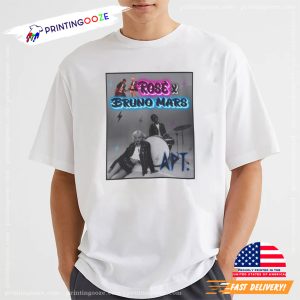 Rose Bruno Mars APT New Song T shirt 2