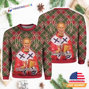 Saint Nicholas Ugly Christmas Sweater