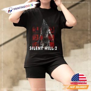 Selected Silent Hill Cosplay Nurse Movie T shirt 4