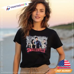 Smallville Poster Grunge Style Tee