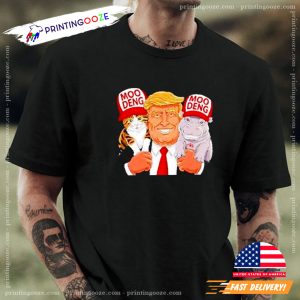 Trump Rally For President 2024 Moo Deng And Cat Shirt 2