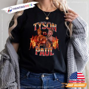 Tyson Vs Paul Classic Fight T shirt