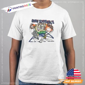 Unstoppable Taz mania Basketball 90s Looney Tunes T shirt 2