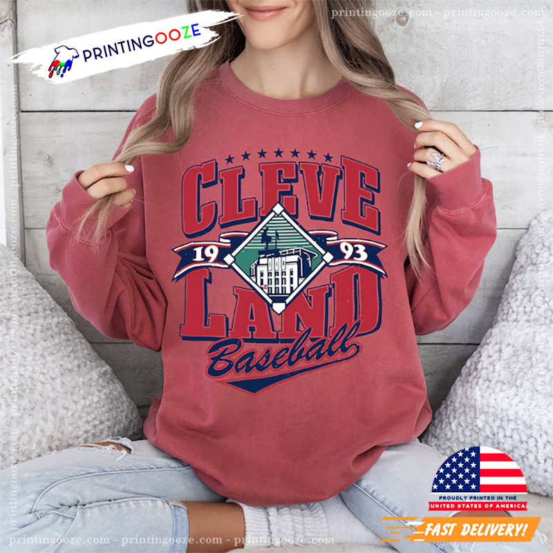 Vintage Cleveland Baseball, Cleveland Indians Comfort Colors Shirt Vintage Cleveland Baseball, Cleveland Indians Comfort Colors Shirt