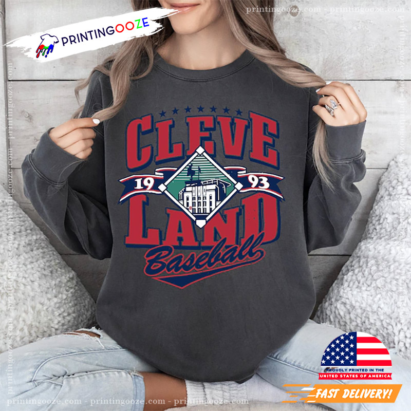 Vintage Cleveland Baseball, Cleveland Indians Comfort Colors Shirt Vintage Cleveland Baseball, Cleveland Indians Comfort Colors Shirt
