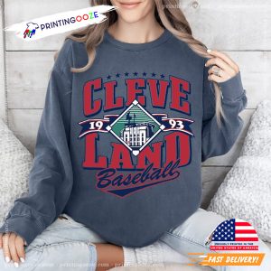 Vintage Cleveland Baseball, cleveland indians Comfort Colors Shirt
