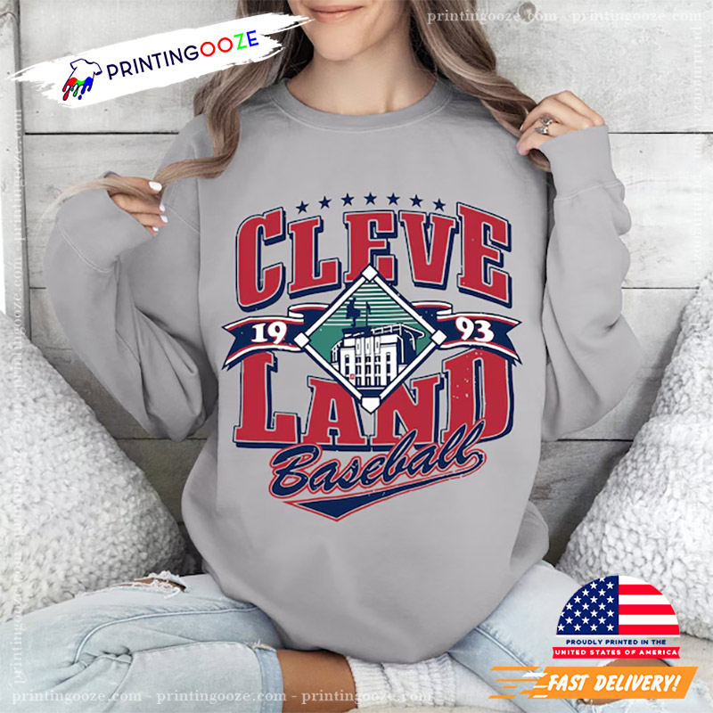 Vintage Cleveland Baseball, Cleveland Indians Comfort Colors Shirt Vintage Cleveland Baseball, Cleveland Indians Comfort Colors Shirt