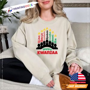 Vintage Seven Principles of Kwanzaa Celebration Shirt 2