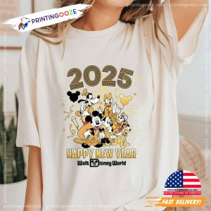 Walt Disney World 2025 Happy New Year Shirt