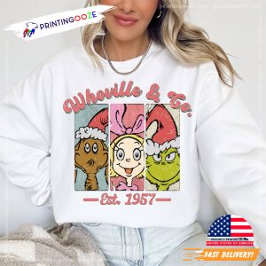 Whovillee University Christmas Est 1957 Shirt 2