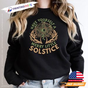 Winter Solstice Have Youself A Merry Little Solstice T-shirt