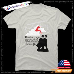 Wright Brothers The Man Flies T-shirt