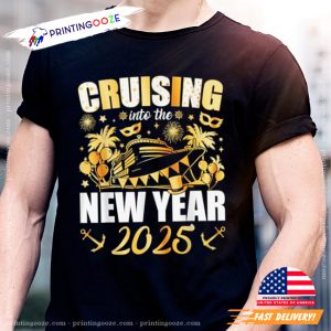 ruising Into 2025 New Years Eve T-shirt