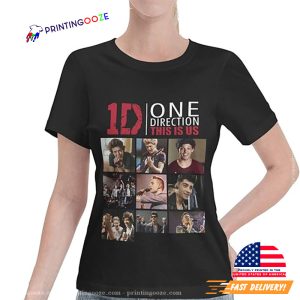 1D This Is Us One Direction Members Portrait Tee 3