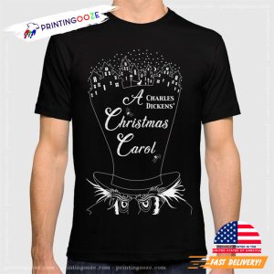 A Charles Dickens a christmas carol t shirt 1