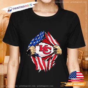 America Kansas City Chiefs Super Fan T shirt 1