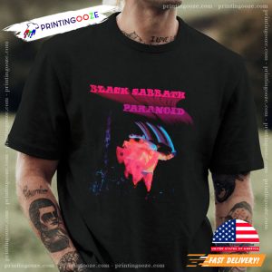 Black Sabbath Paranoid Unisex T shirt 3