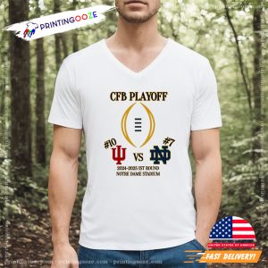 CFB Playoff Indiana Hoosiers Vs Notre Dame Fighting Irish Shirt 1