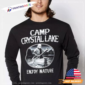 Camp Crystal Lake Enjoy Nature Friday the 13th Shirt 2