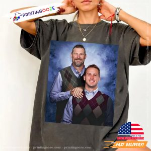 Dan Campbell Jared Goff Step Brothers Detroit Football Comfort Colors Shirt