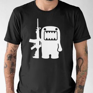 Domo Kun AK47 Gun T Shirt 1