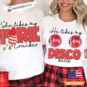 Funny Happy New Years Couple Matching Shirt 2