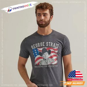 George Strait The King Of Country T shirt 2