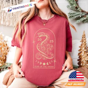 Happy Lunar New Year 2025, Snake New Year Comfort Colors Tee 2