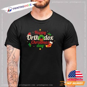 Happy Orthodox Christmas Day Shirt 2