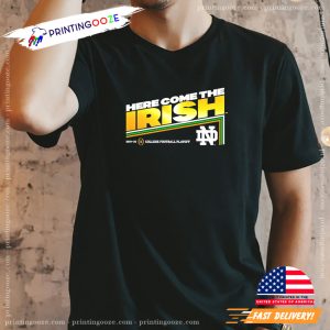 Here Come The Irish Notre Dame Fighting Football Playoff Shirt 3