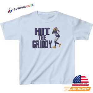 Hit The Griddy Youth Justin Jefferson NFL Tshirt