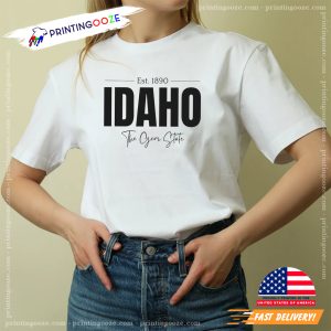 Idaho The Gem State 1890 Unisex T-shirt