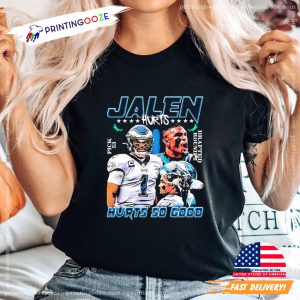 Jalen Hurts Eagles NFL Hurts so good Vintage 90s T shirt 1