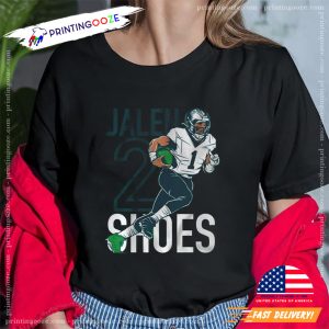 Jalen Shoes 2 Philadelphia Eagles NFL T shirt 3