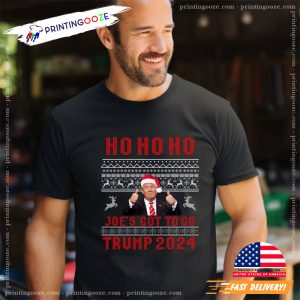 Joe's Got Go To Trump 2024 Funny Donald Trump Christmas T shirt